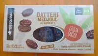 Mängden socker i DATTERI MEDJOUL al naturale