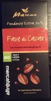 Mängden socker i Fave di cacao Mascao con zucchero integrale di canna