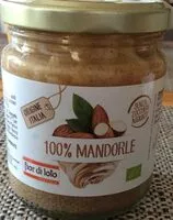 Mängden socker i 100% mandorle