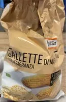 Mängden socker i Gallette di mais biologiche