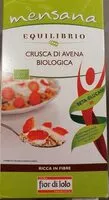 Mängden socker i Equilibrio - Crusca di avena  biologica mensana