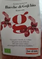 Mängden socker i Bacche di Goji bio