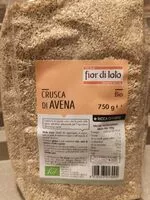 Mängden socker i Crusca di avena