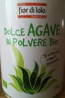 Mängden socker i Agave in polvere bio