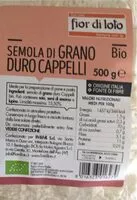 Mängden socker i Semola di grano duro cappelli