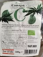 Mängden socker i Penne alla Canapa bio