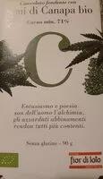 Mängden socker i Cioccolato fondente con semi di canapa 71%