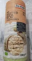 Mängden socker i Gallette di riso granfragranza