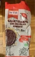 Mängden socker i Gallette di mais con cioccolato fondente