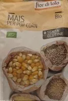 Mängden socker i Mais per pop corn