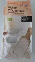 Mängden socker i Farina di riso integrale