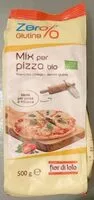 Mängden socker i Mix per pizza bio 500gr