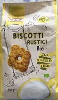 Mängden socker i Biscotti rustici bio