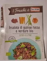 Mängden socker i Insalata di quinoa rossa e verdure