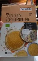 Mängden socker i Cous cous di ceci e lenticchie