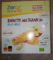 Mängden socker i Barrette multigrani bio alle mele