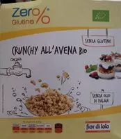 Mängden socker i Crunchy all'avena bio