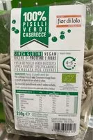 Mängden socker i 100% piselli verdi caserecce