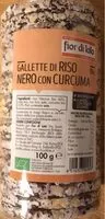 Mängden socker i Gallette di riso nero e curcuma