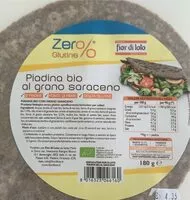 Mängden socker i Piadina bio grano saraceno