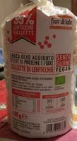 Mängden socker i Gallette di lenticchie 99%