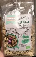 Mängden socker i Orecchiette di crusca con prugne