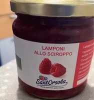 Mängden socker i Lamponi allo sciroppo