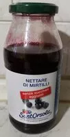 Mängden socker i Nettare di mirtilli
