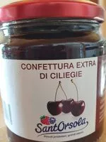 Mängden socker i Confettura ciliege