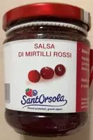 Mängden socker i Salsa di mirtilli rossi