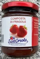 Mängden socker i Composta di fragole