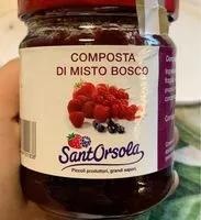 Mängden socker i Composta di misto bosco