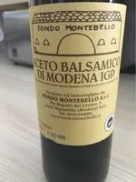 Mängden socker i Aceto balsamico di modena igp