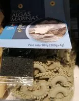 Mängden socker i Pasta con algas marinas