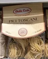 Mängden socker i Pici toscani