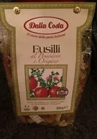 Mängden socker i Fusilli al Pomodoro e Origano