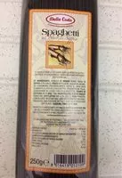 Mängden socker i Spageti nero di sepia