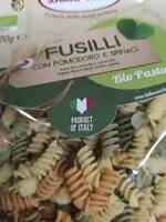 Mängden socker i Fusilli con pomodoro e spinaci