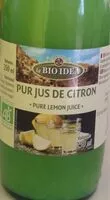 Mängden socker i Pur jus de citron
