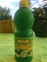 Mängden socker i Succo Lime - Jus de citron vert