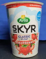 Mängden socker i Skyr Strawberry