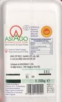 Mängden socker i Asiago formaggio DOP