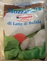 Mängden socker i mozzarella di latte di bufala