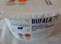 Mängden socker i Mozzarella di bufala campana