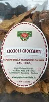 Mängden socker i Ciccioli croccanti