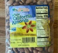 Mängden socker i Whole California Almonds