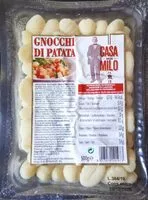 Mängden socker i Gnocchi di patata