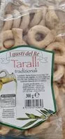 Mängden socker i Taralli tradizionali