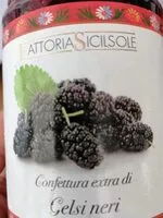 Mängden socker i Confettura extra di gelsi neri