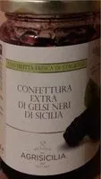 Mängden socker i Confettura extra di gelsi neri di Sicilia